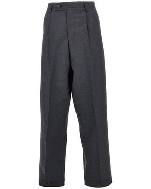 mfpen 'Patch' Tropical Wool Pants - Gray