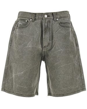 Obey 'Bigwig' Denim Shorts - Grey