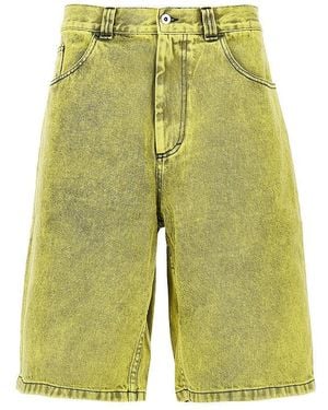 POLAR SKATE 'Big Boy' Denim Shorts - Green