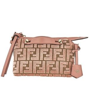 Fendi Ff Fabric Mini 'By The Way' Bag - Pink