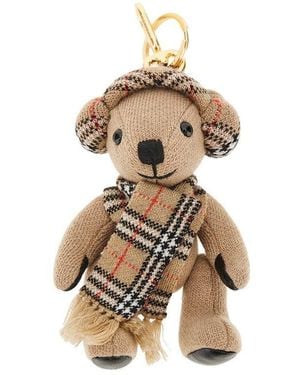 Burberry Thomas Bear Charm - Metallic