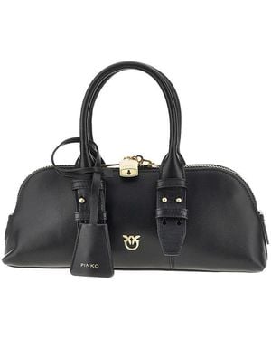 Pinko 'Escape' Leather Small Bag - Black