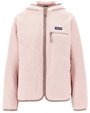 Patagonia 'Retro' Fleece Jacket - Pink