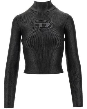 DIESEL 'Valari-Tn' Knitted Top - Black