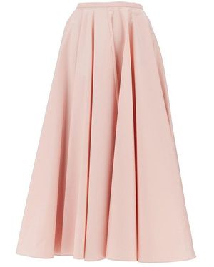 Givenchy Poplin Ankle-Length Skirt - Pink