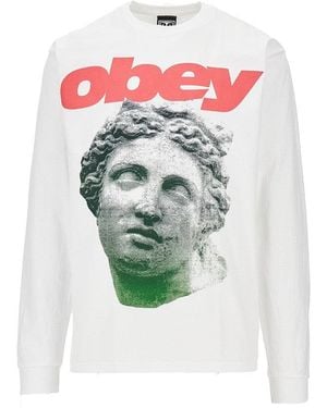 Obey Etruscan' Long-Sleeved T-Shirt - Multicolour