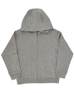 Fendi Tiger Print Full-Zip Hoodie - Grey