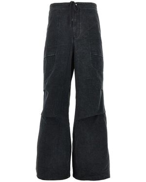 Entire studios 'Barren' Oversized Cargo Trousers - Black