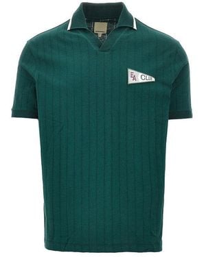 Emporio Armani 'Ea Club' Polo Shirt - Green