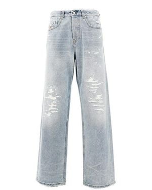 DIESEL Jeans 2001 D-Macro Uomo - Blu