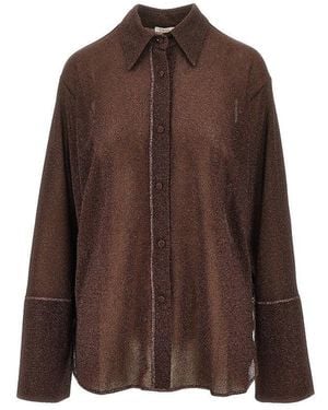 Oséree 'Lumière' Shirt - Brown