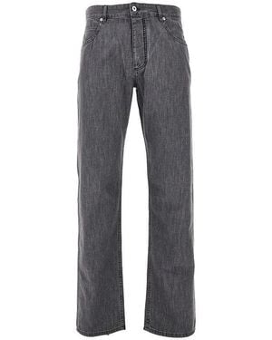 Bottega Veneta Vintage Straight Leg Jeans - Gray
