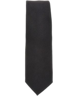 Versace Silk Necktie - Black