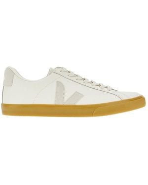 Veja Leather 'Esplar' Trainers - White