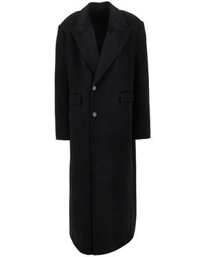 Séfr Wool And Cashmere 'Tetsu' Coat - Black
