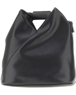 MM6 by Maison Margiela Faux Leather Japanese Kids Bag Kids - Black