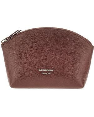 Emporio Armani Pouch - Brown