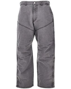 Obey 'Lukens' Denim Trousers - Grey