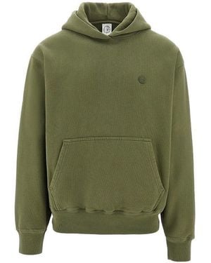 POLAR SKATE Logo Patch Hoodie - Green