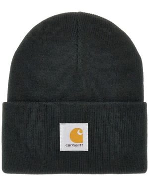 Carhartt Logo Patch Beanie - Black