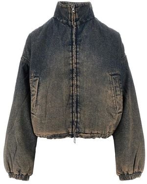 DIESEL Giacca Bomber - Nero