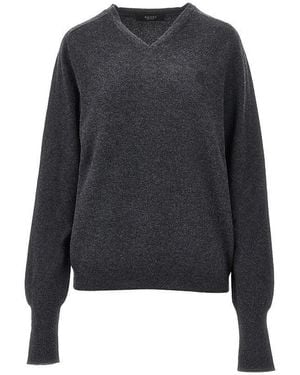Gucci V-Neck Cashmere Sweater - Blue