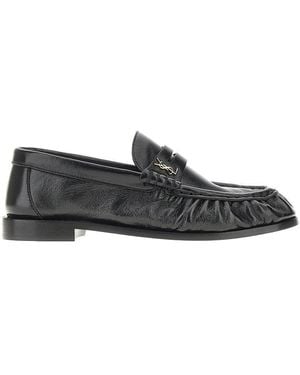 Saint Laurent 'Le Loafer' Leather Loafers - Black