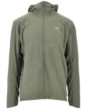 Arc'teryx 'Atom' Hooded Water-Repellent Jacket - Green