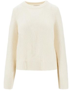 Loulou de Saison 'Alfie' Cashmere Sweater - White