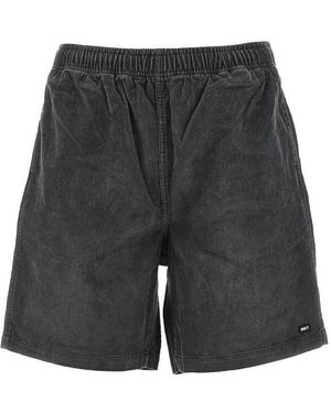 Obey 'Horizon' Corduroy Shorts - Grey