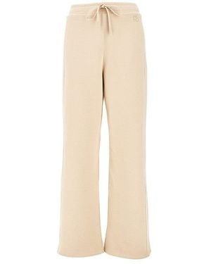 Weekend by Maxmara Cotton-Blend Joggers - Natural