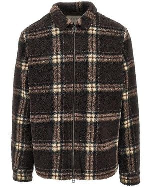 Forét 'Cabin' Full-Zip Fleece Jacket - Black