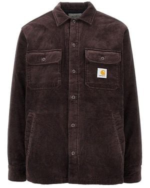 Carhartt 'Whitsome' Padded Corduroy Overshirt - Brown