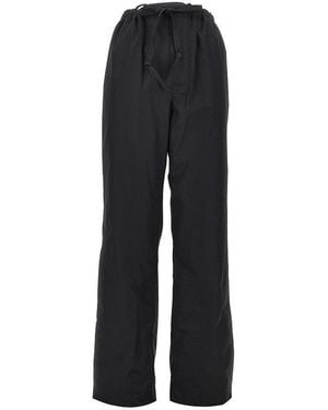 Phoebe Philo Cotton 'Pyjama' Trousers - Black