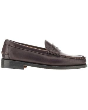 Sebago 'Ferrara' Leather Loafers - Gray