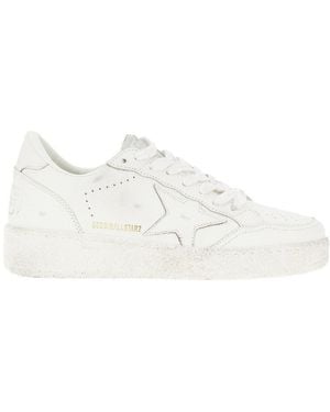 Golden Goose 'Ballstar 2' Leather Sneakers - White