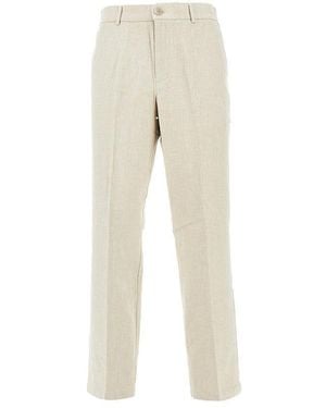 Wax London 'Bayham' Linen And Cotton Trousers - Natural