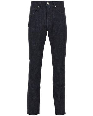 Incotex Stretch Denim Slim Fit Jeans - Blue