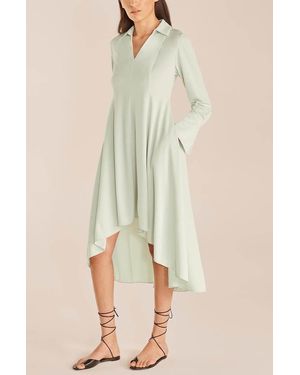 Rebecca Taylor Cupro Dress - Natural