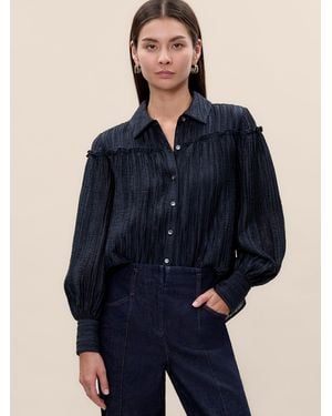 Rebecca Taylor Olivia Blouse - Blue