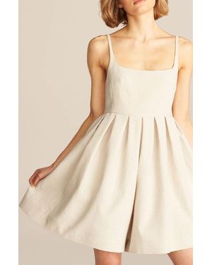 Rebecca Taylor Linen Romper - Natural