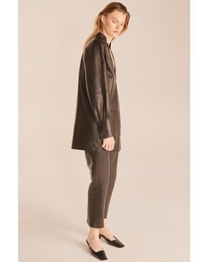 Rebecca Taylor Vegan Tunic Dress - Natural