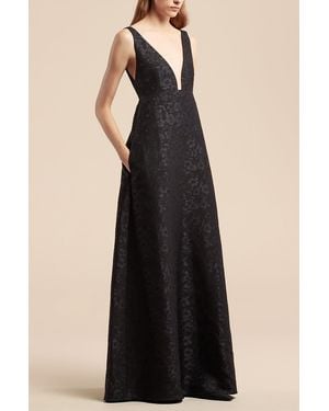 Rebecca Taylor Cloque Dress - Black