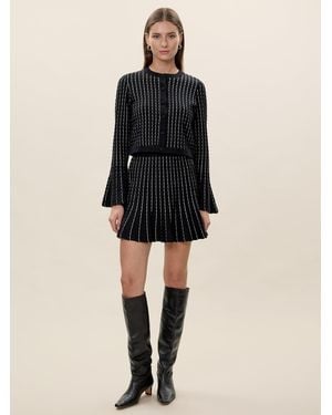 Rebecca Taylor Dorothy Sweater Skirt - Natural