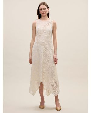 Rebecca Taylor Marielle Lace Dress - Natural