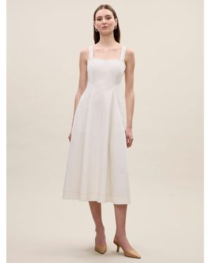 Rebecca Taylor Gabrielle Denim Dress in Blue | Lyst