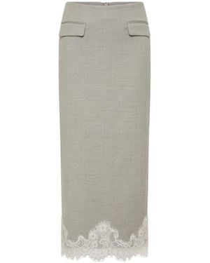 Rebecca Vallance Dauphine Skirt - White