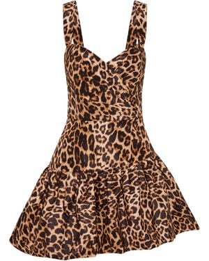 Rebecca Vallance Clarice Mini Dress - Brown