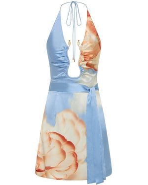 Rebecca Vallance Perez Mini Dress - Blue