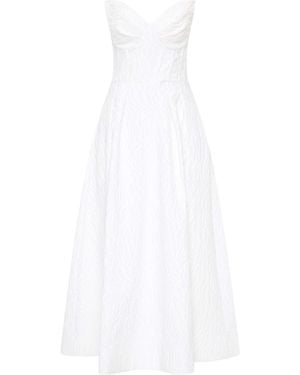 Rebecca Vallance Bridgette Midi Dress - White